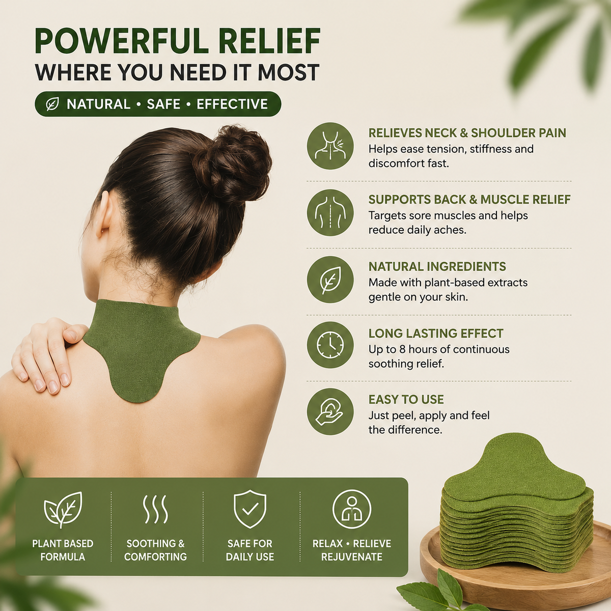 RapidRelief™ Herbal Patch