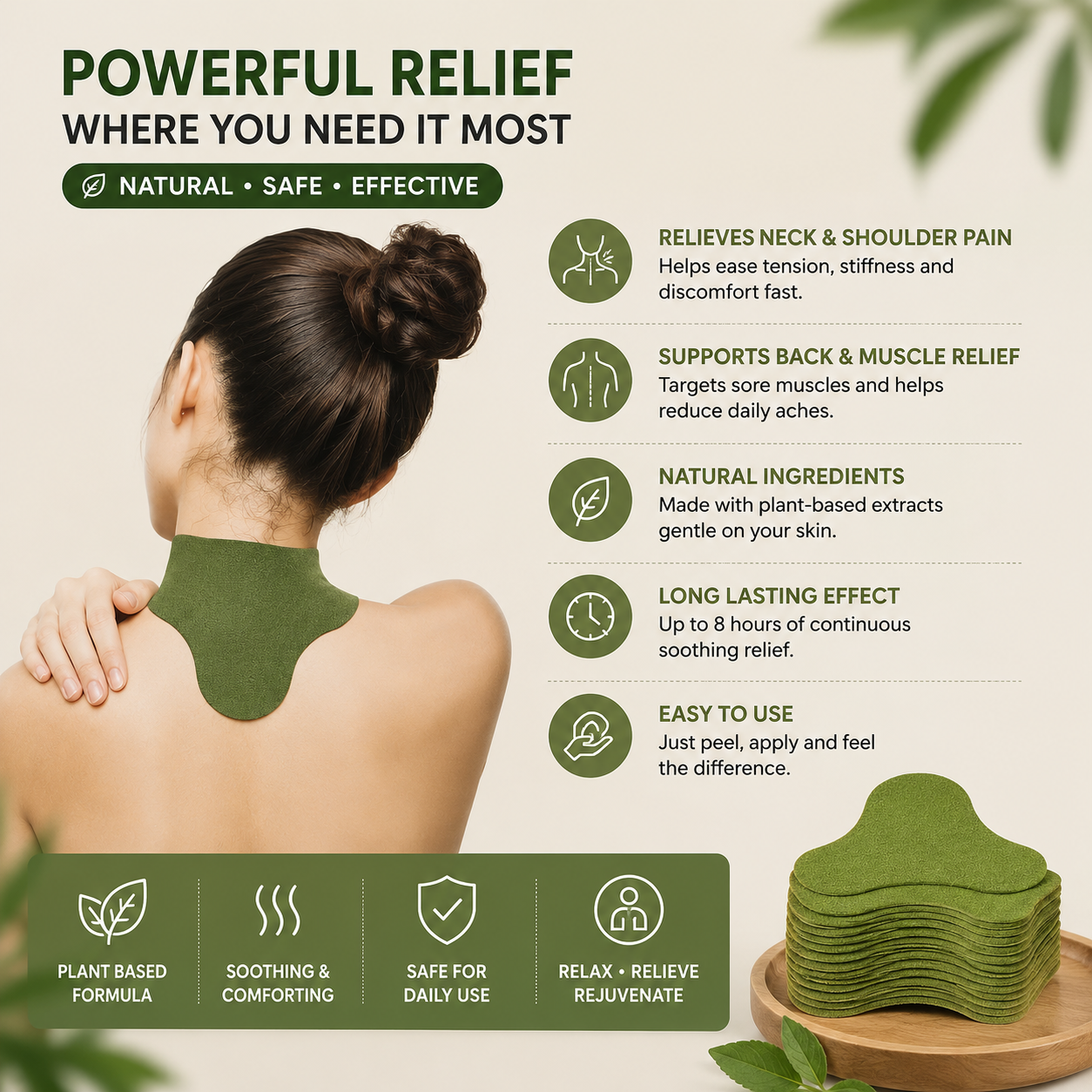RapidRelief™ Herbal Patch