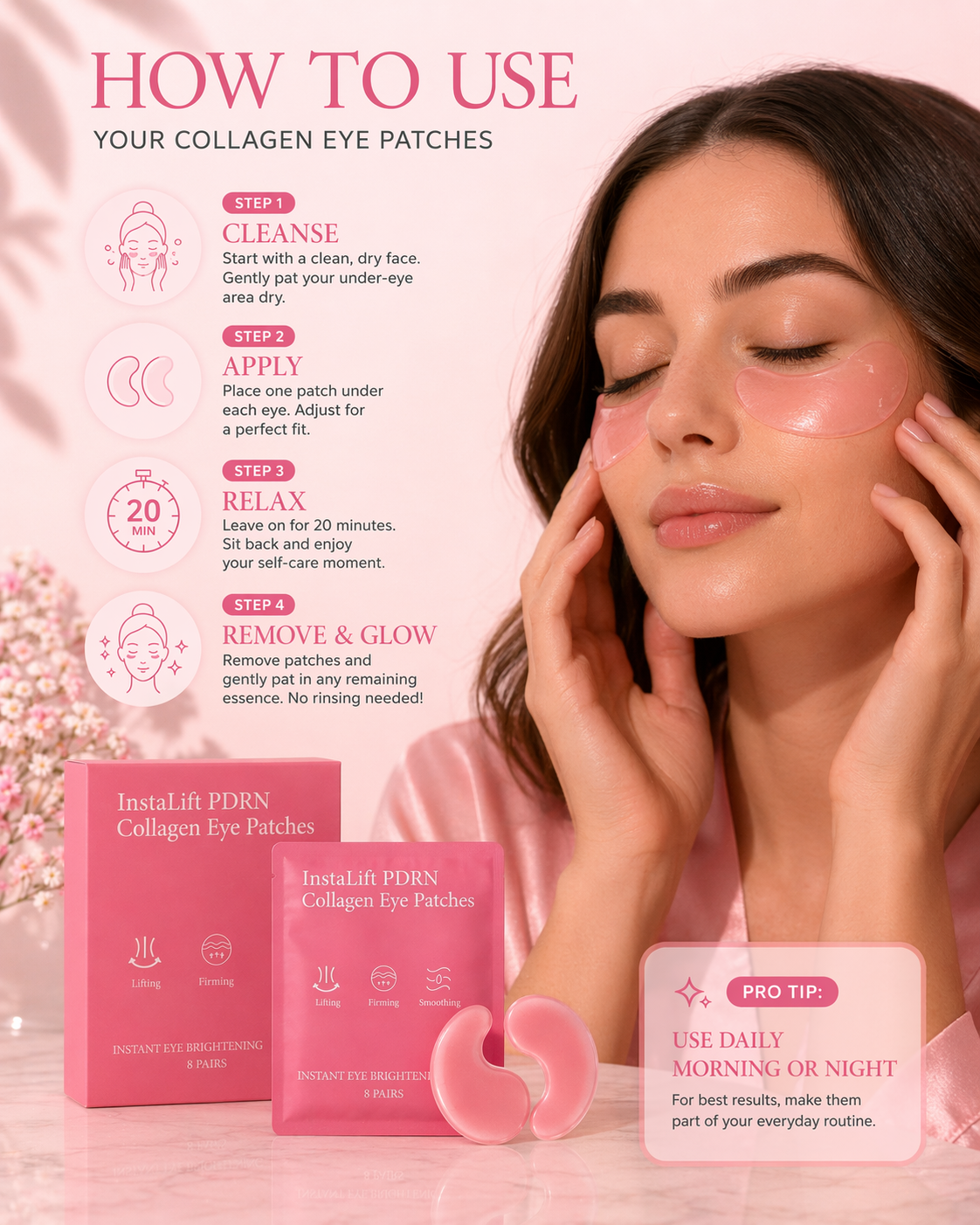 Instant Glow Eye Patches