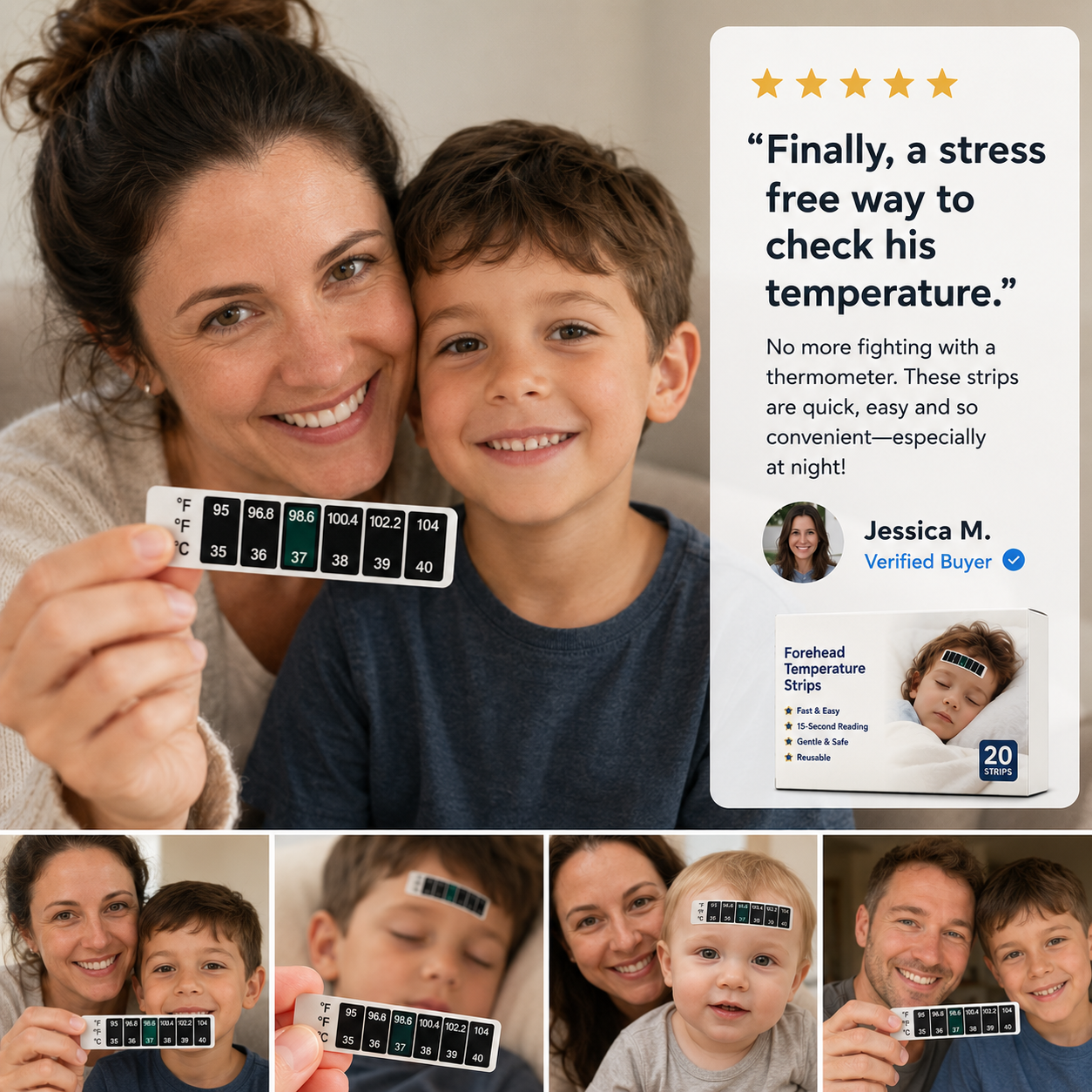 ThermoCare Temperature Strips