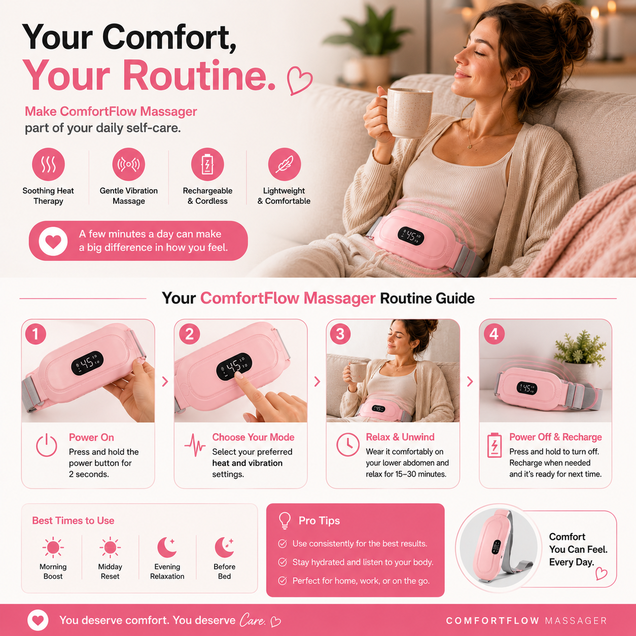 ComfortFlow Massager