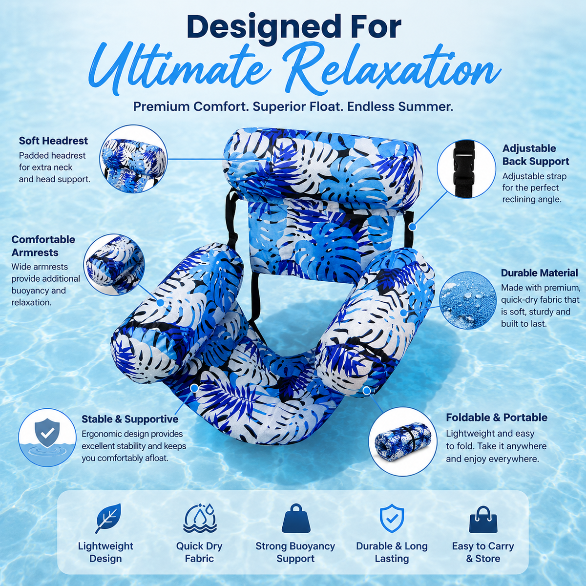 AquaLounge Floating Chair