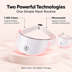 Neck Glow LED Therapy Mask