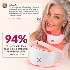 Neck Glow LED Therapy Mask