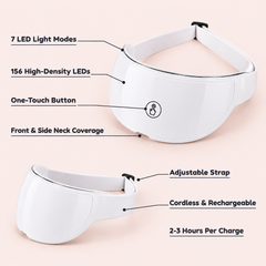 Neck Glow LED Therapy Mask