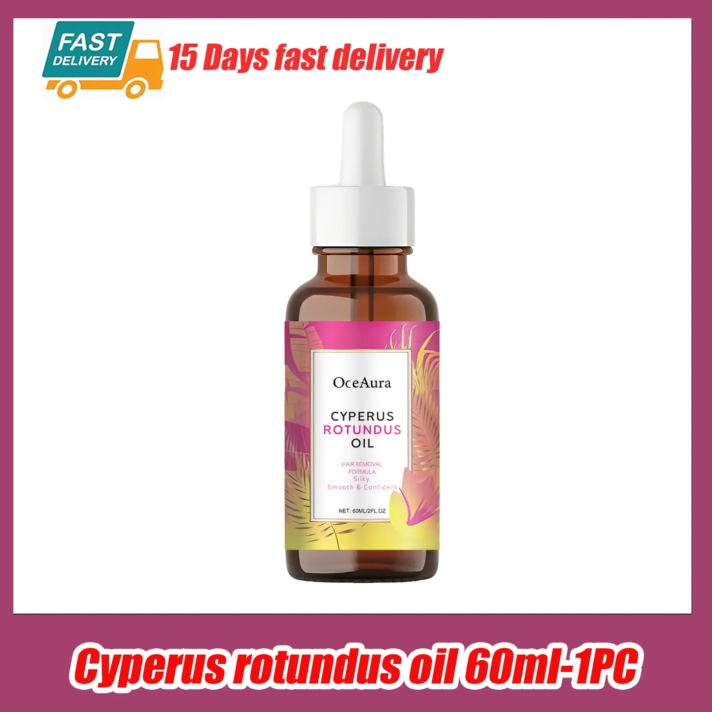Smooth Silk Hair Minimizing Oil