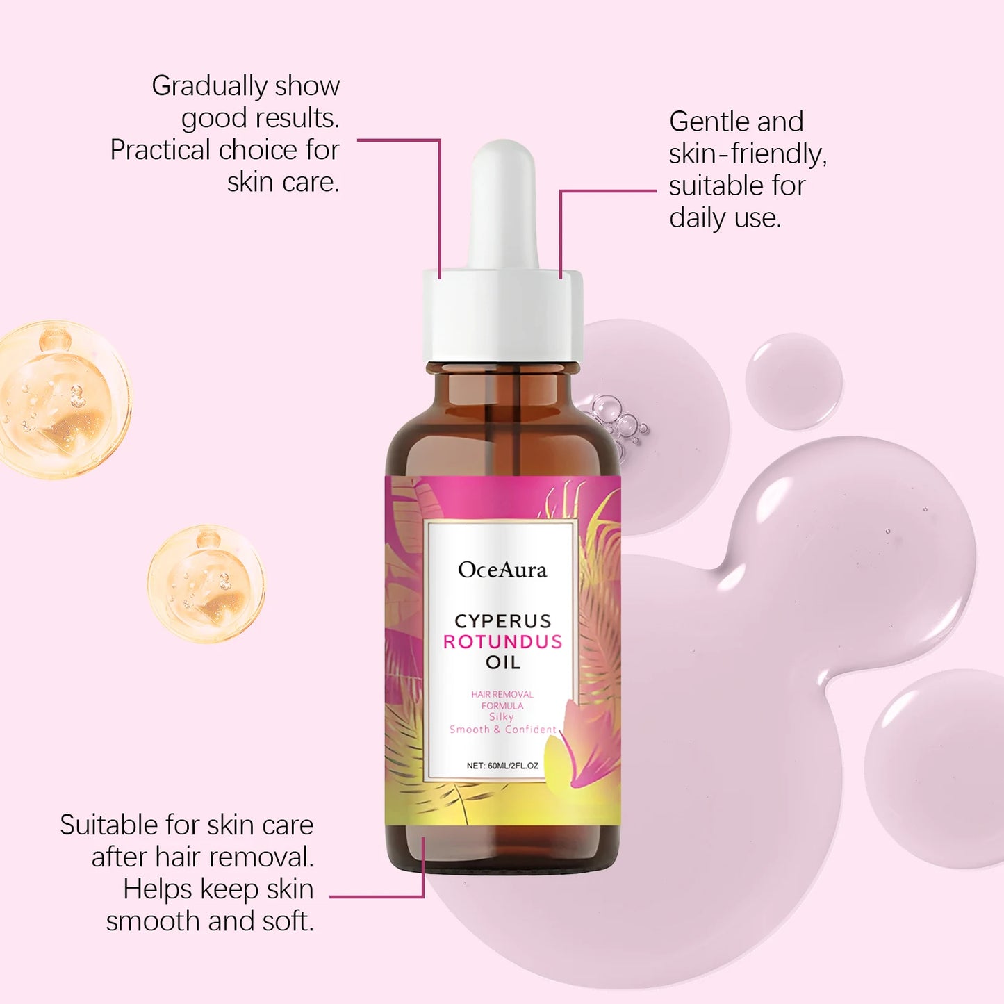 Smooth Silk Hair Minimizing Oil