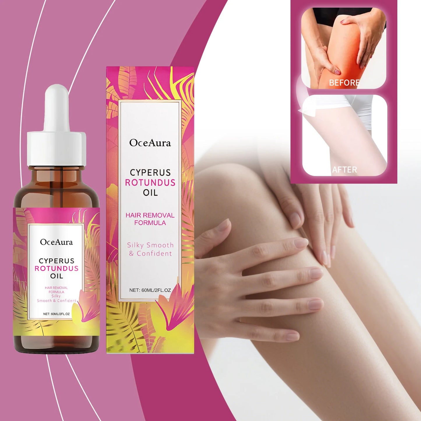 Smooth Silk Hair Minimizing Oil