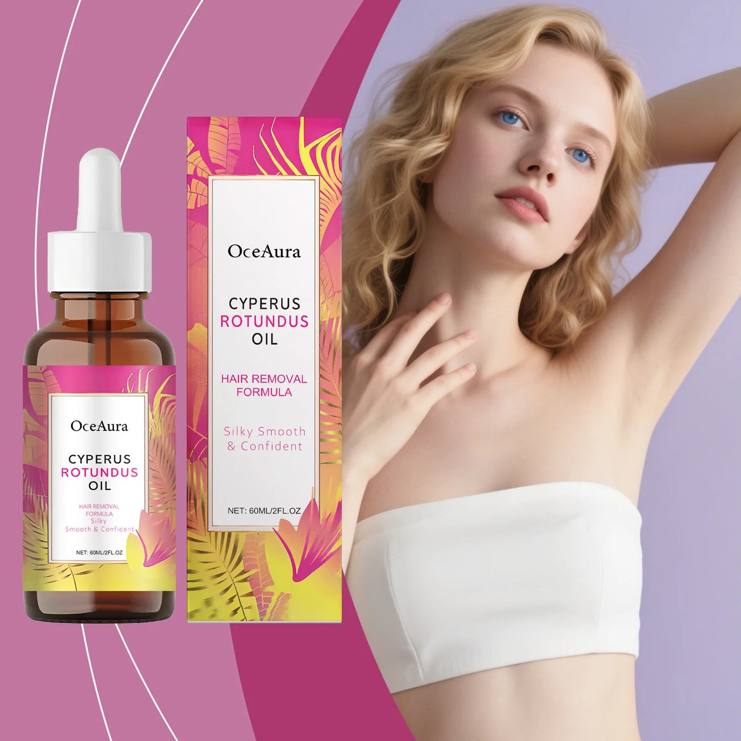 Smooth Silk Hair Minimizing Oil